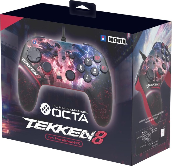 Actual product image HORI Fighting Commander OCTA - Tekken 8 (PC)