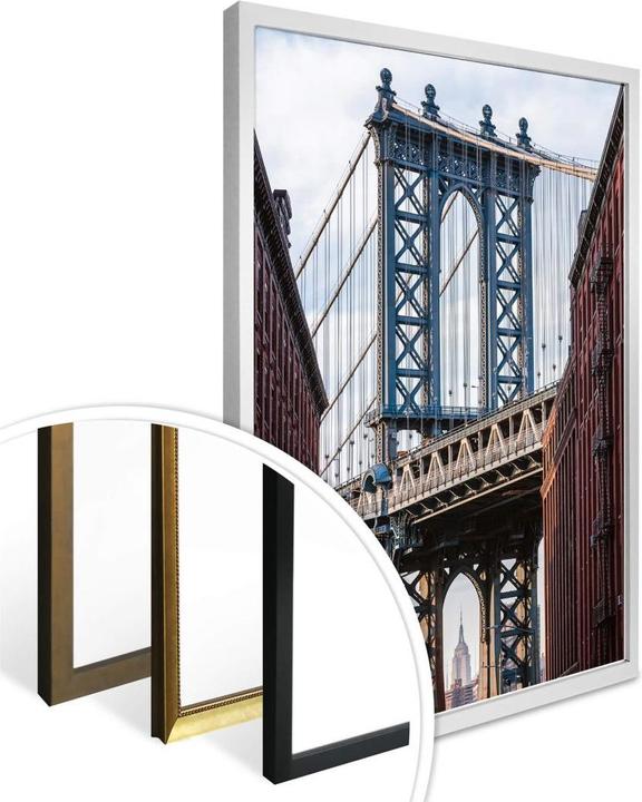 Actual product image Trenddeko Brooklyn Bridge (80 x 100 cm)