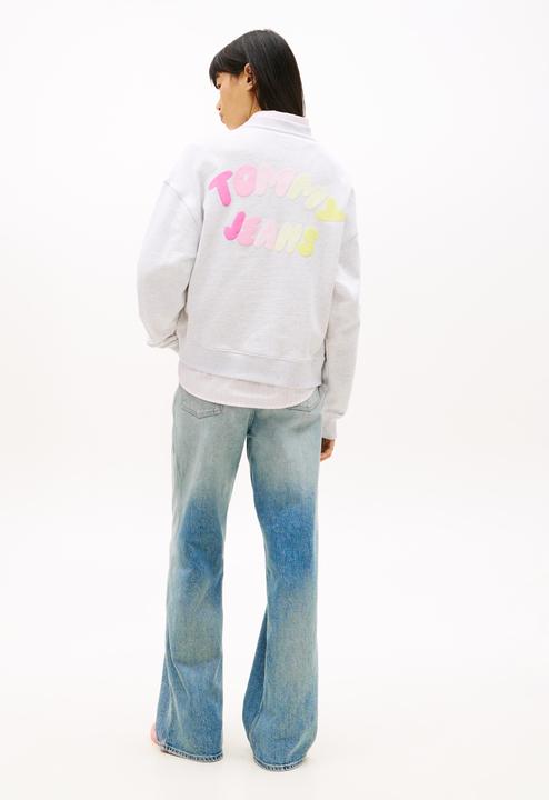 Image du produit Tommy Jeans Bubble Logo Boxy Crew Neck Jumper (M)