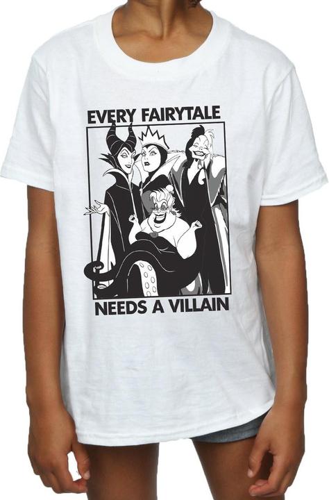 Produktbild Disney Every Fairy Tale Needs A Villain TShirt Mädchen (116)