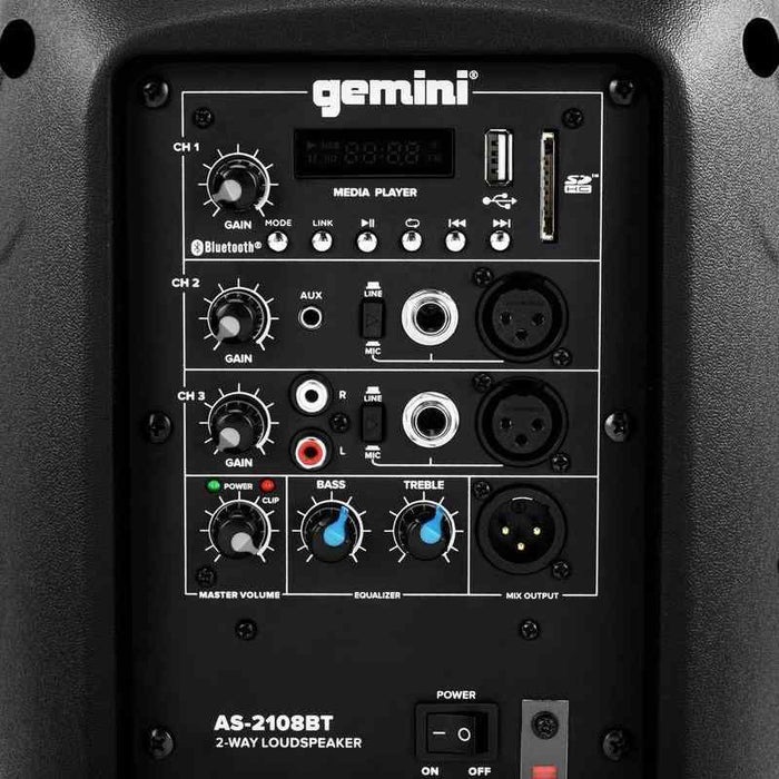 Actual product image Native Gemini AS-2108BT (Electrical connection)