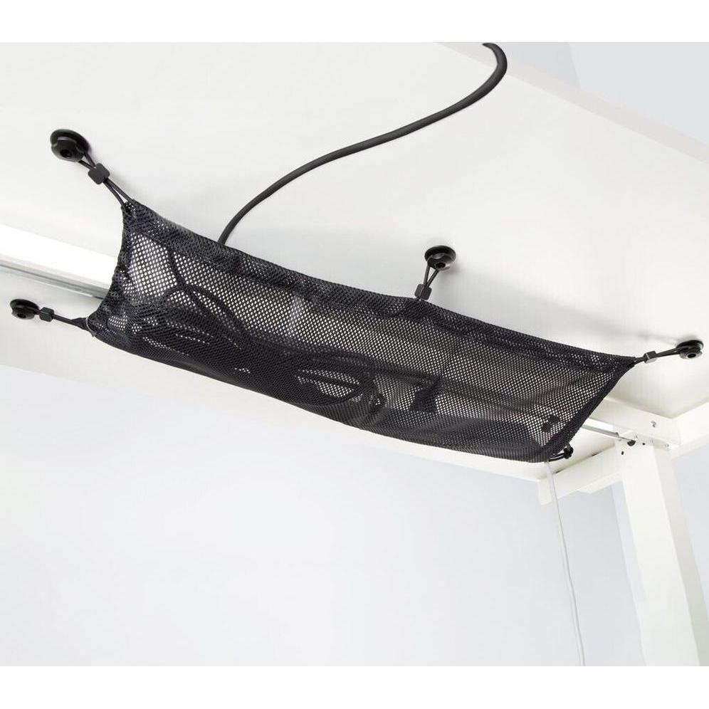 Hammerbacher, Accessori per mobile da ufficio, Kabelmanagement, Netz 69x34 cm, Schwarz