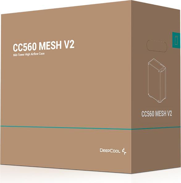 Image du produit Deepcool CC560 Mesh v2 (ATX, mATX, Mini-ITX)