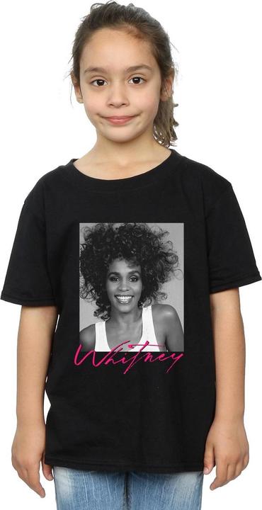 Immagine prodotto Whitney Houston Smile Photograph Maglietta Ragazze (128)