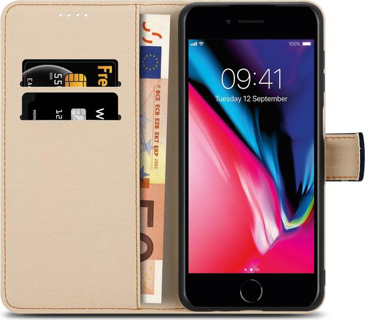 Image du produit Cadorabo Pochette Book avec impression (Apple iPhone 7, Apple iPhone SE (2ème génération))