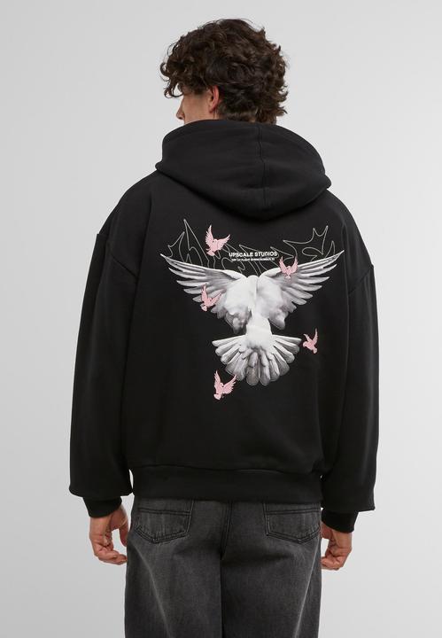 Produktbild Urban Classics Upscale Doves Oversize Zip Hoodie - 195199 (M)