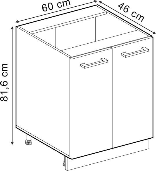 Produktbild Vicco Küchenunterschrank R-Line