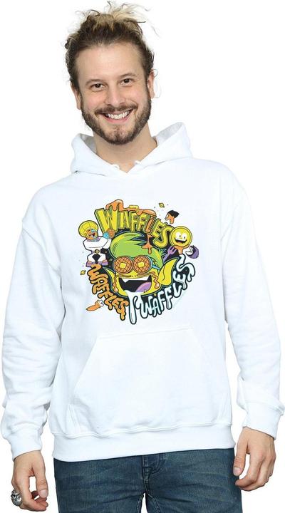 Produktbild Teen Titans Go Waffle Mania Kapuzenpullover (L)