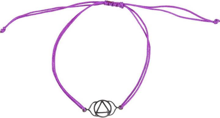 Produktbild Something Different Drittes Auge Chakra ArmbandAnhänger Faden Stahl (100% synthetisches Material)