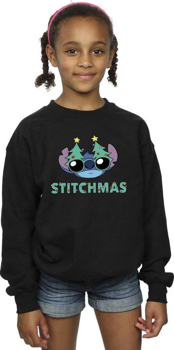Produktbild Disney Lilo & Stitch Stitchmas Glasses Sweatshirt Mädchen (140, 146)