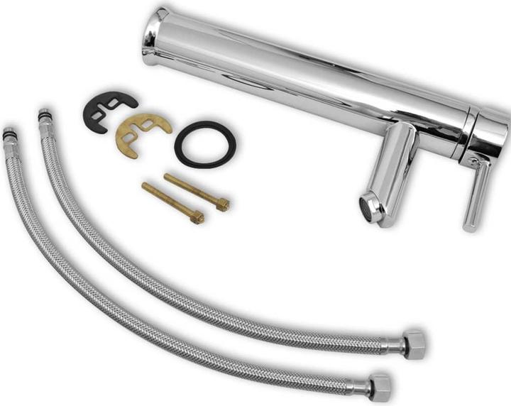 Actual product image vidaXL Bathroom sink (400 mm, 400 mm)