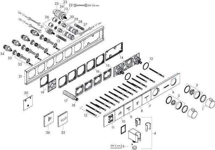 Produktbild hansgrohe RainSelect Chrom