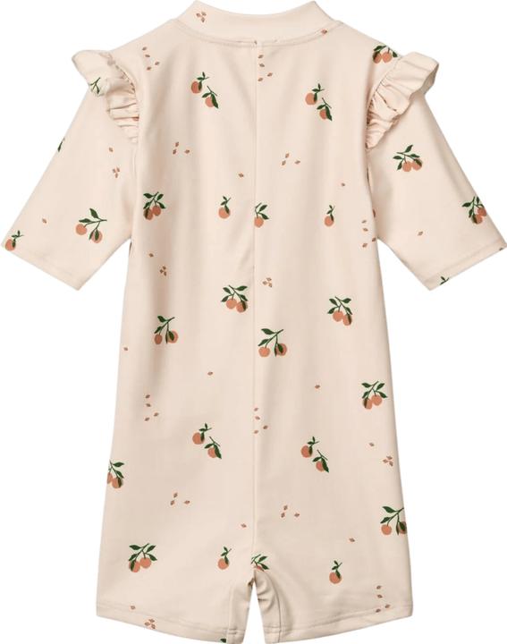 Actual product image Liewood Amel Printed Swim Jumpsuit - Peach / Sea shell (74)