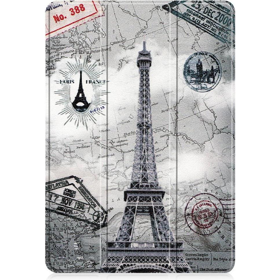Cover-Discount Galaxy Tab S7 (11.0) - Tri-fold Smart Case Paris (Galaxy Tab S7 11.0 (2020)), Tablet Hülle, Mehrfarbig, S...
