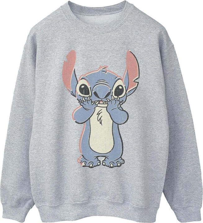Immagine prodotto Disney Lilo And Stitch Big Print Felpa Uomo (5XL)