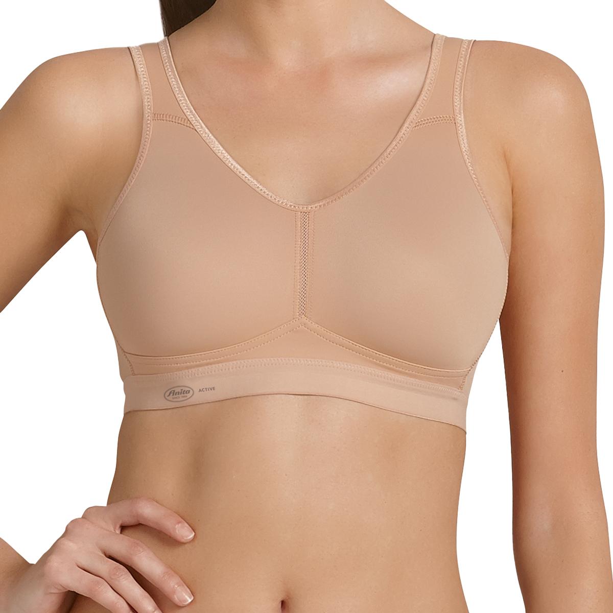 Anita, Sport-BH, Light & Firm Sport BH (75 D), Beige, 75 D