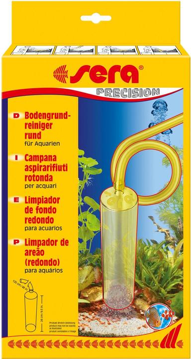 Sera Campana di aspirazione rotonda (Pulizia dell'acquario)