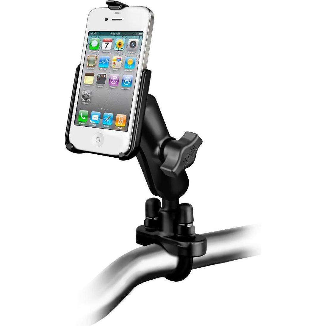 RAM Mounts Unpkd RAM U-Bolt Mount Apple, Smartphone Halterung, Schwarz