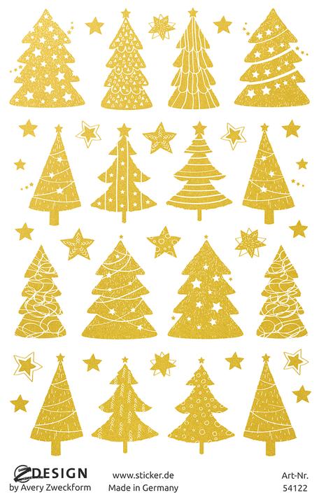 Produktbild Z-Design Weihnachtssticker (38 Sticker)