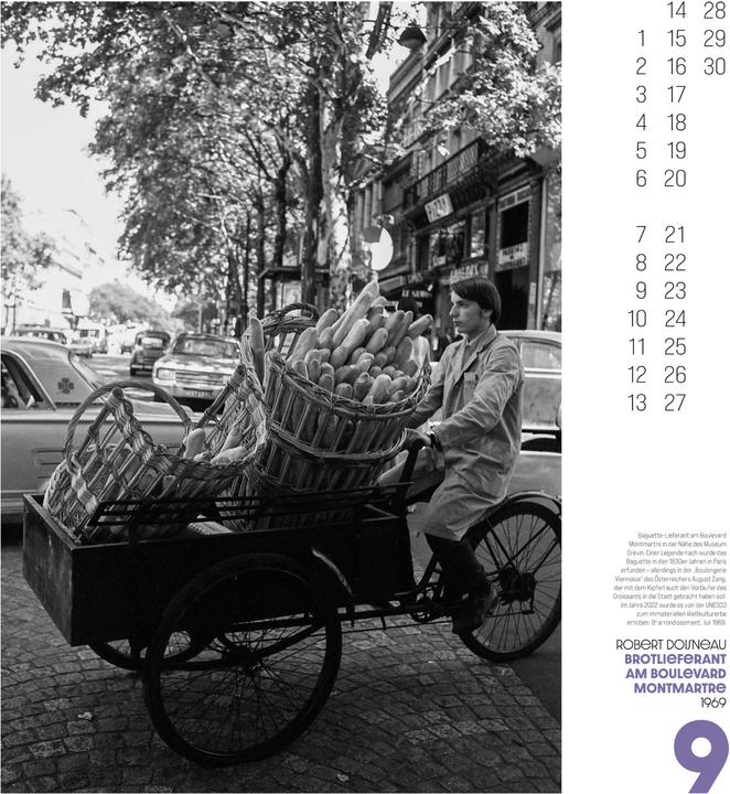 Produktbild Paris, mon amour Kalender 2026 (48 x 54 cm, Harter Einband, Deutsch)