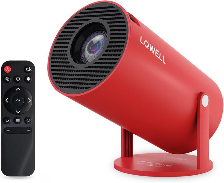 Produktbild Lqwell HY300 Mini Projektor mit 4K Heimkino-Unterstützung (HD, 160 lm)