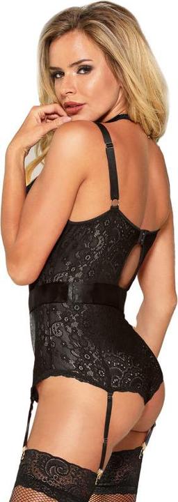 Actual product image Subblime Lace bodysuit with satin bow (S)