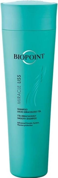 Image du produit Biopoint Miracle Liss 72h Smooth Shampoo Gentle Cleansing Action Restores Hair Balance 200ml (200 ml, Shampoing liquide)