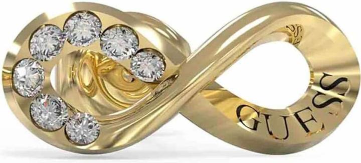 Actual product image Guess Endless Dream Timeless Gold Plated Earrings JUBE03262JWYGT/U (Surgical steel)