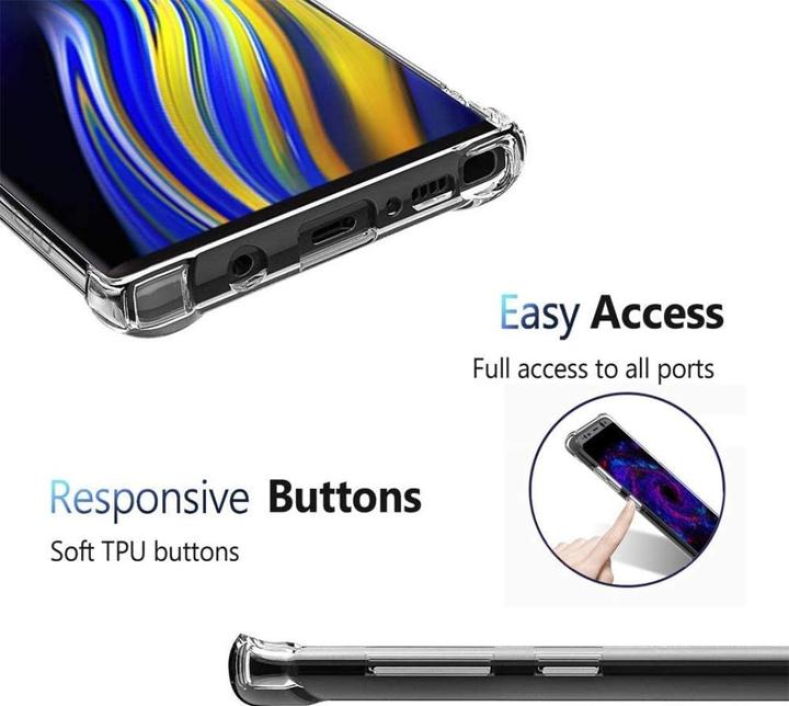 Produktbild Screenguard Samsung Galaxy Note8 Hülle Crystal Soft Airbag Bumper (Samsung Galaxy Note 8)