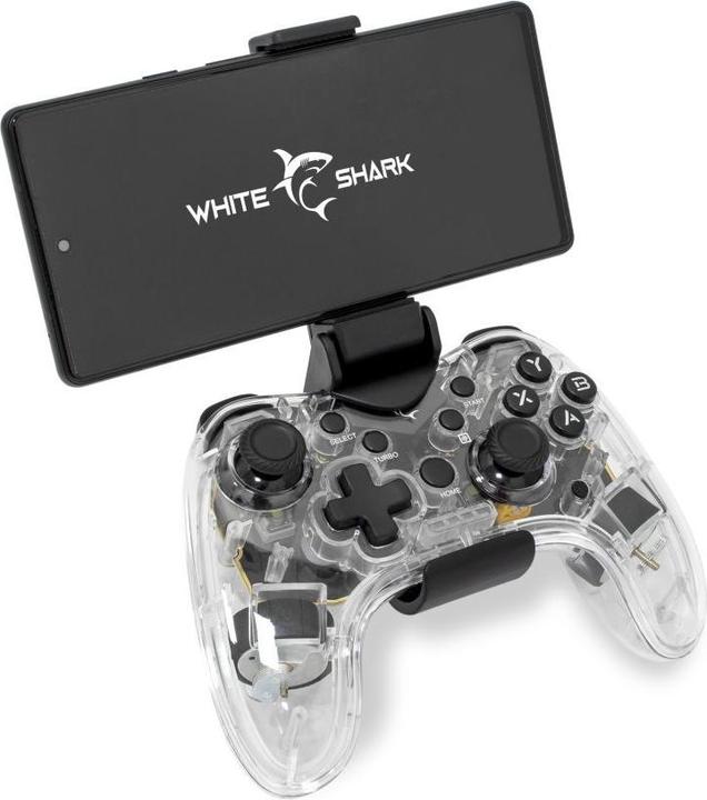Produktbild White Shark Pad WhiteShark Controller Wireless LEGION (Android, iOS, PC, PS3, PS4, Switch)