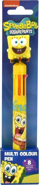 Blue Sky Bob l'éponge stylo multi-couleurs Bob l'éponge (carton de 8) (1x)