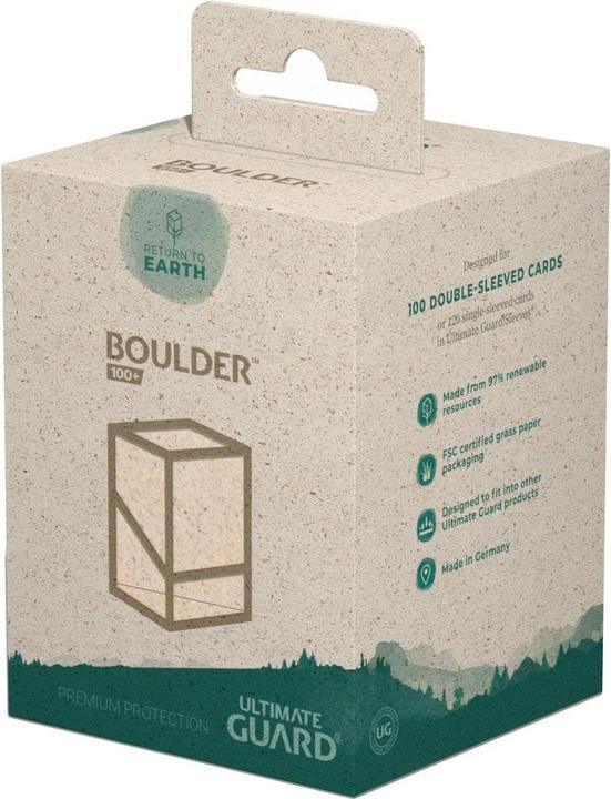 Productafbeelding Ultimate Guard Kaartendoos Return To Earth Boulder Deck Case 100+ Naturel