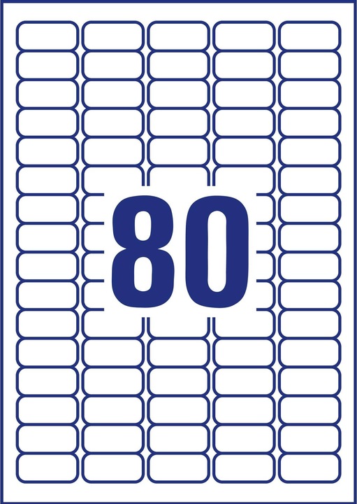 Actual product image Avery Universal labels