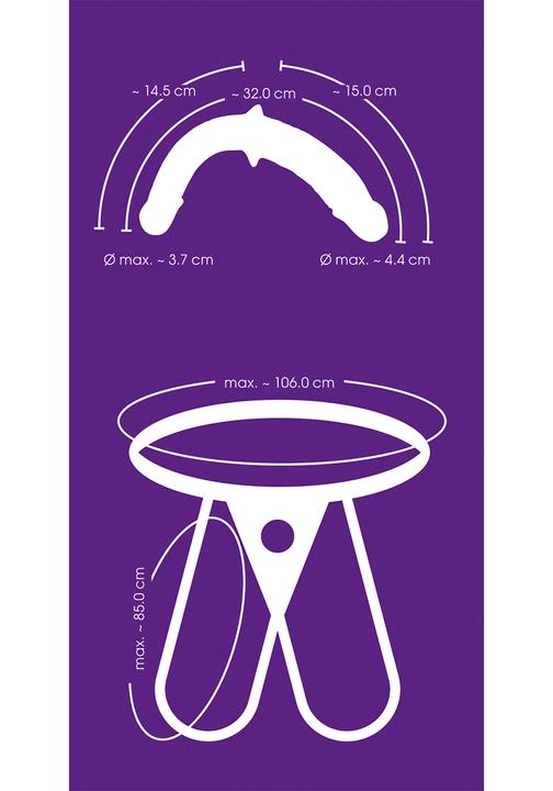 Image du produit Sweet Smile Super Soft Double Strap-On