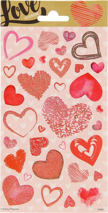 Actual product image NoName Sticker Twinkle - Hearts