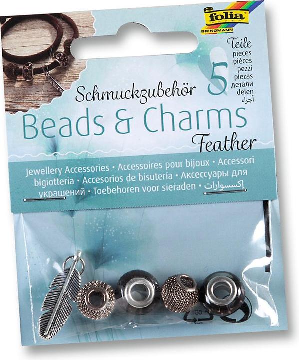 Image du produit Folia Charms FEATHER (Métal)