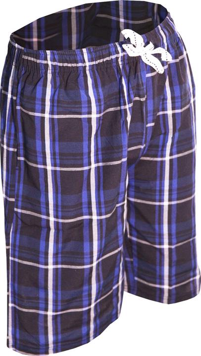 Actual product image Cargo Bay Mens Woven Checked Lounge Shorts (S)