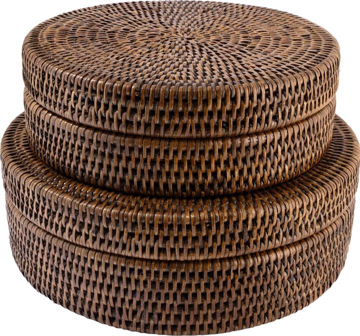 Greengate Box rund brown Set2 (Rund)