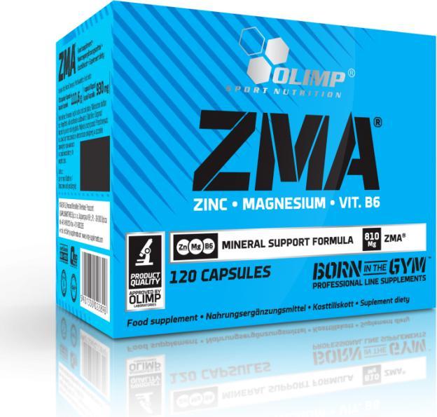 Actual product image Olimp Sport Nutrition Zma (120 Piece, Capsules, 111.60 g)