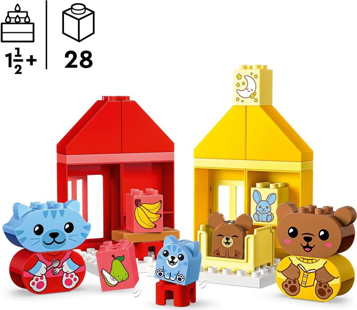 Produktbild LEGO Alltagsroutinen: Essen & Schlafenszeit (10414)