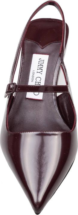 Immagine prodotto Jimmy Choo didi 45 slingback in brushed leather, merlot color (45)