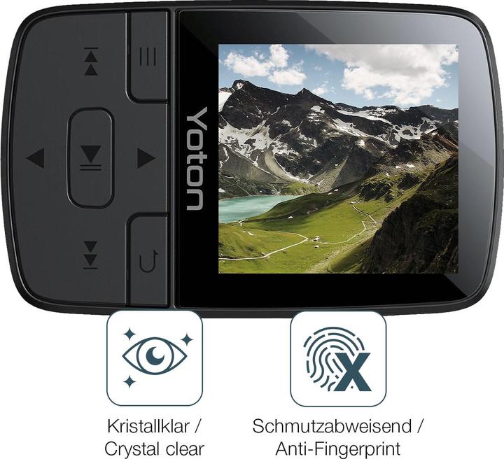 Image du produit Dipos Film de Protection d’écran Crystalclear pour YOTON YM03 MP3-Player