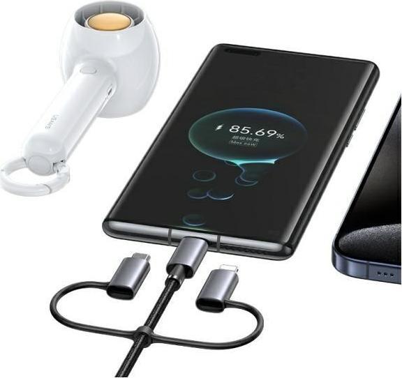 Actual product image Usams 6in1 USB cable (1.20 m, USB 2.0, 60 W)