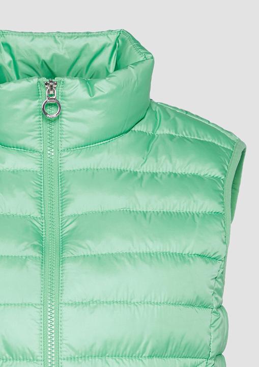 Actual product image S.Oliver Outdoor-Weste Leichte Steppweste mit Stehkragen (36)