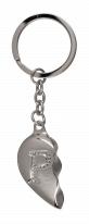Actual product image Ootb Metal keychain, Broken Heart