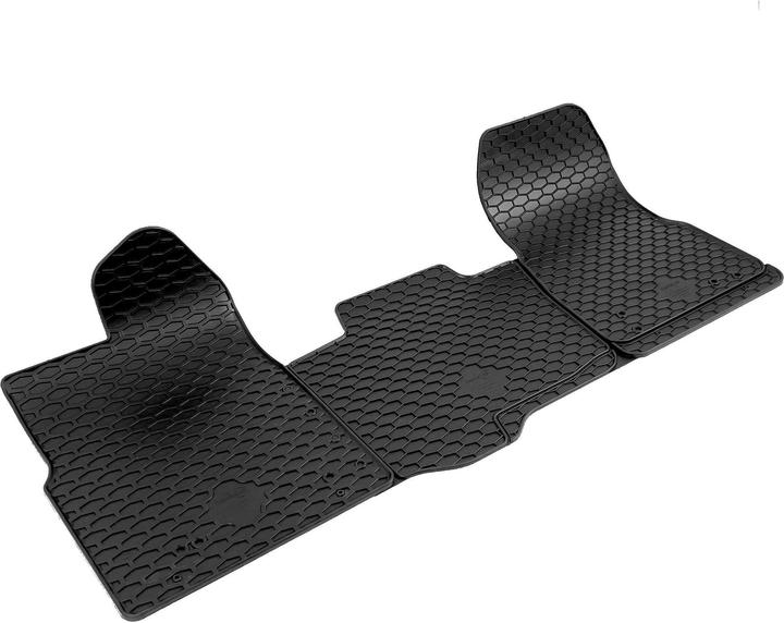 Image du produit Walser Tapis caoutchouc pour Ford Custom Tourneo BJ 13 dato, Custom Transit BJ 13 dato, Transit BJ 14 dato (1 jeu de 3 tapis de sol)