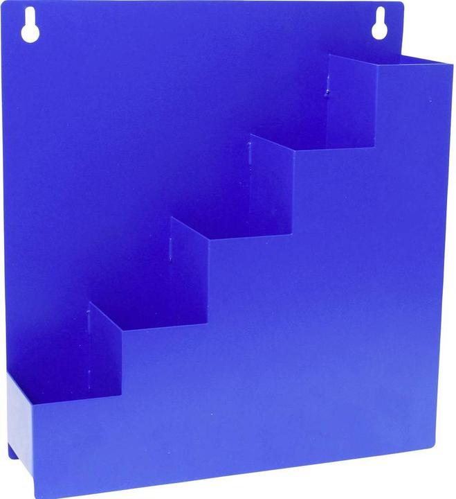 Quadrios 24CA455 Kabelbinder-Ordnungsbox-Wandhalter Blau 5 Fächer (L x B x H) 3 (300 mm, 1 Stk.)