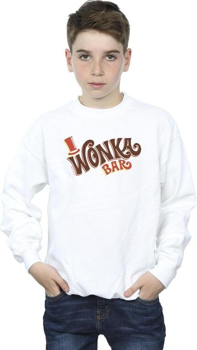 Produktbild Willy Wonka & the Chocolate Factory Bar Logo Sweatshirt Jungen (104)