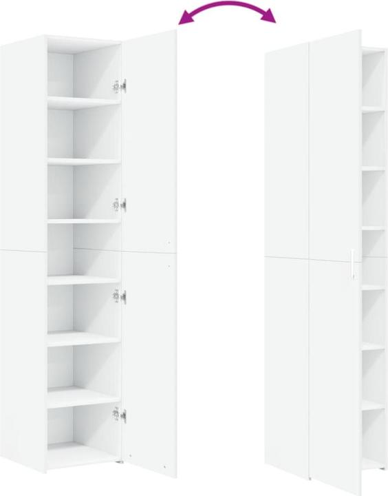 Image du produit vidaXL Highboard (40 x 42.50 x 185 cm)