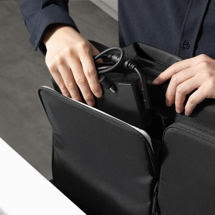 Actual product image Tech-Protect Defender Bag for 17 Laptop - Black (17")